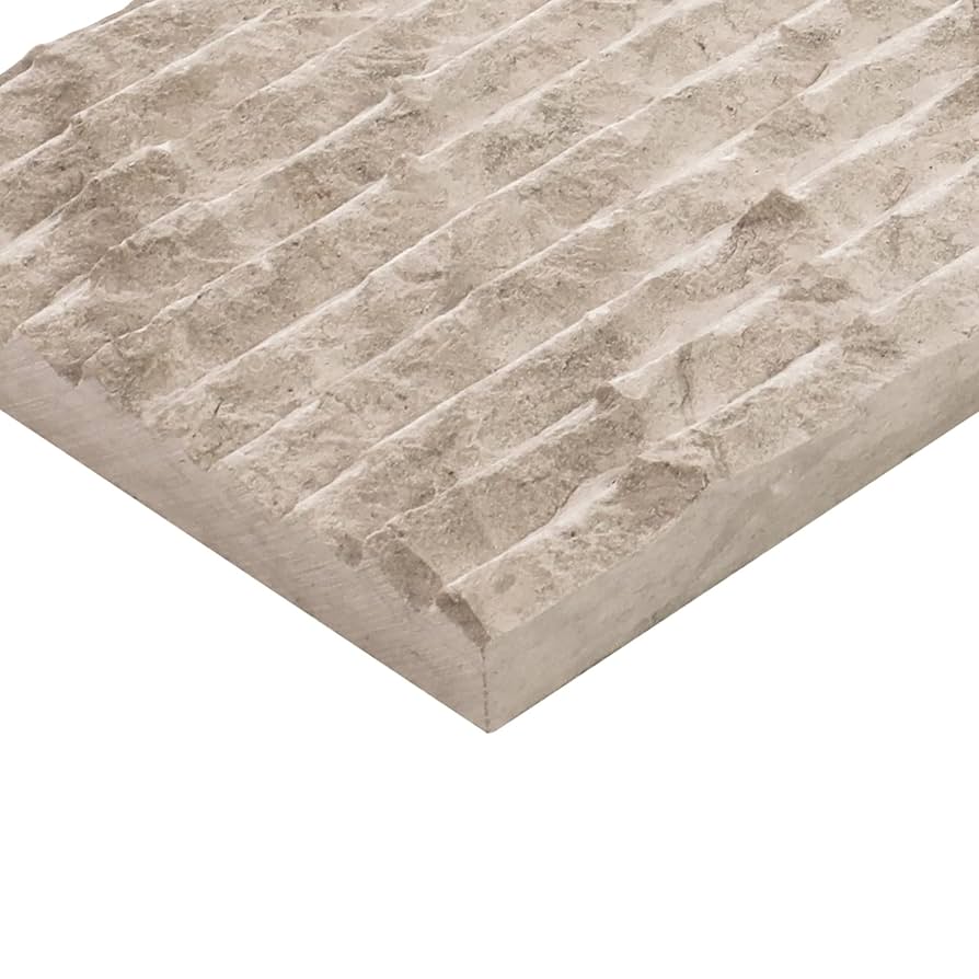 Volcanic Limestone Raked 4x20
