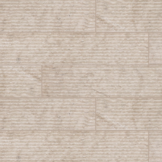 Volcanic Limestone Raked 4x20