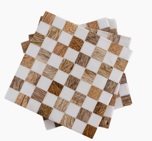 Checkered Coasters