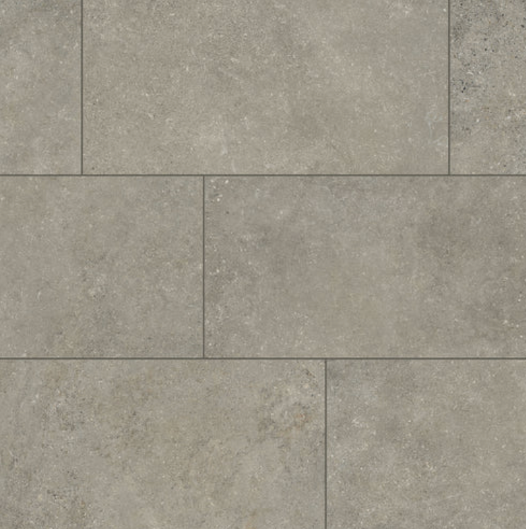 Tamed Matte Porcelain Tile in Wonder Ash