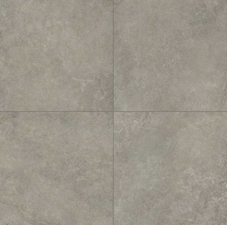 Tamed Matte Porcelain Tile in Wonder Ash