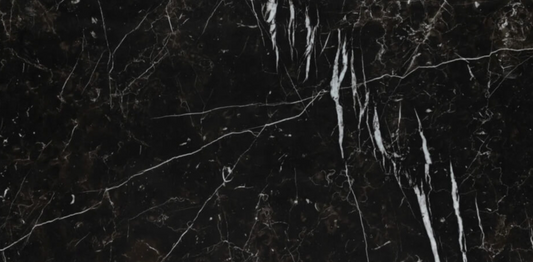 Mari Nero Marquina Porcelain Tile