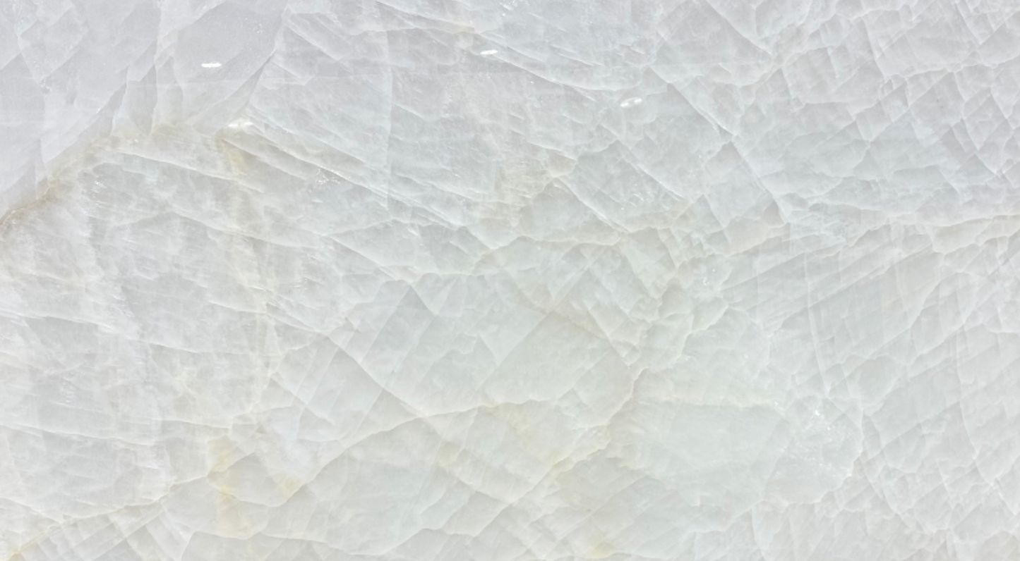 Crystal White Onyx Marble Slabs 2CM