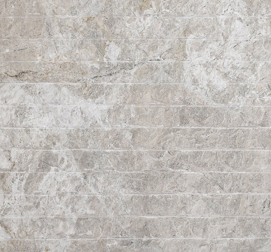 Cream Misty Chiseled  18x36 Limestone Tile