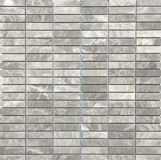 Northern Grey Velvet Honed Mosaic