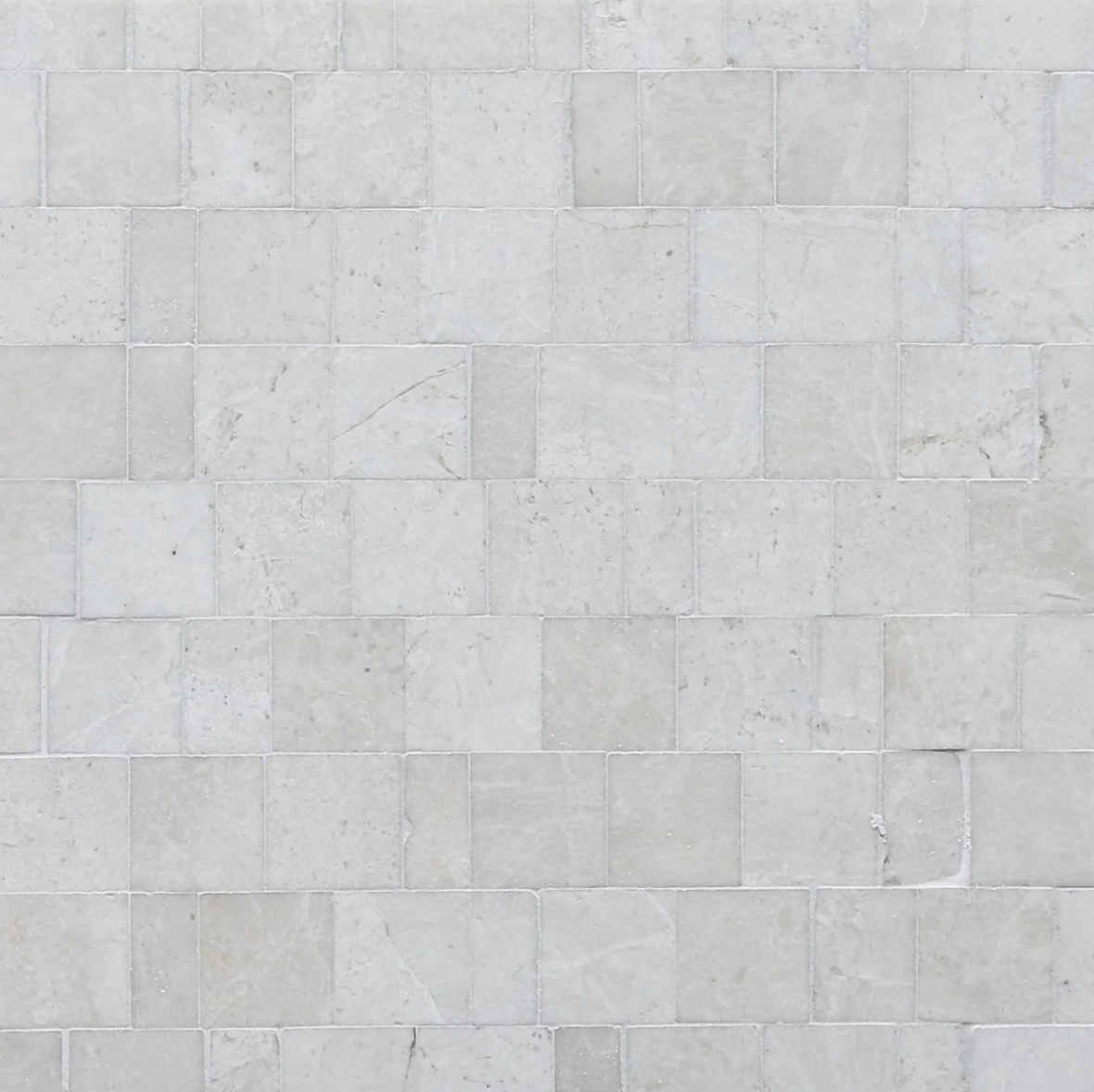 Creamy Moon Broken Joint 004 Honed Mosaic