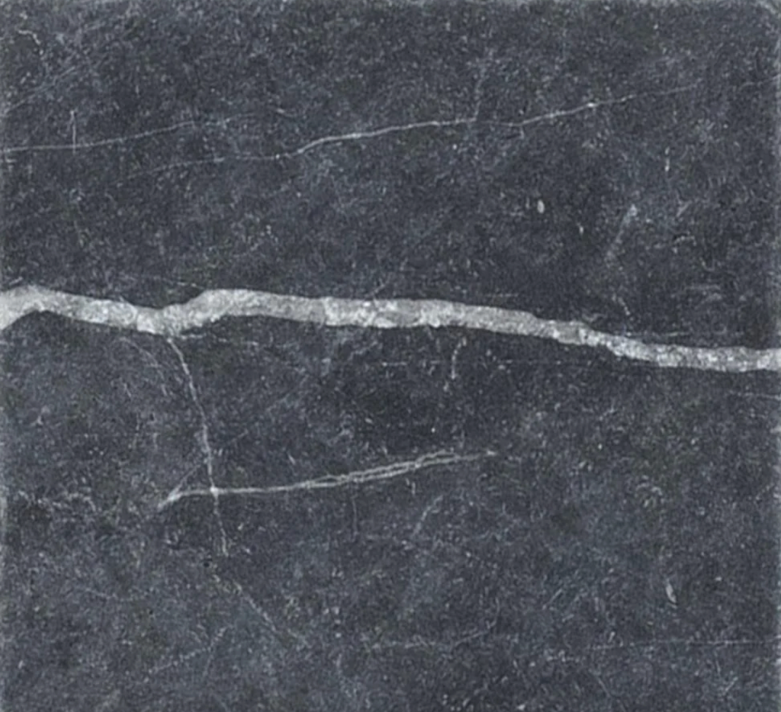 Dark Silk Tumbled 3'' x 3'' x 3/8''