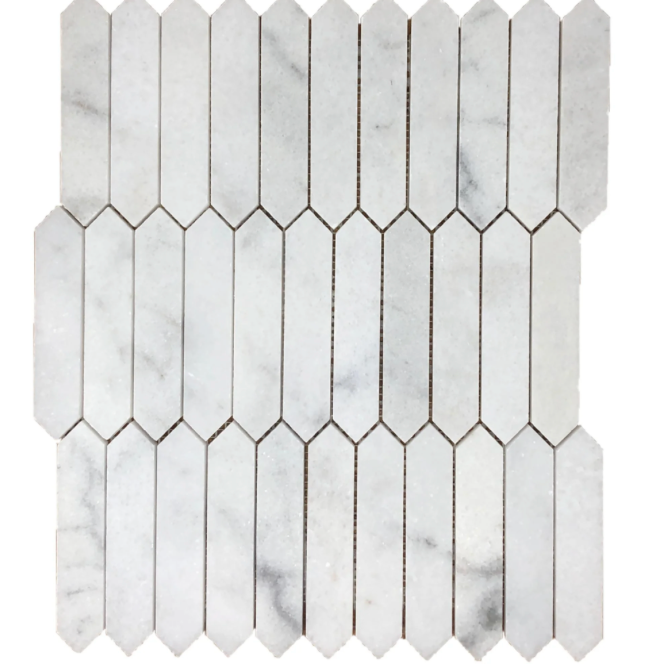 Alba Vera Picket 1''x4'' Honed Mosaic