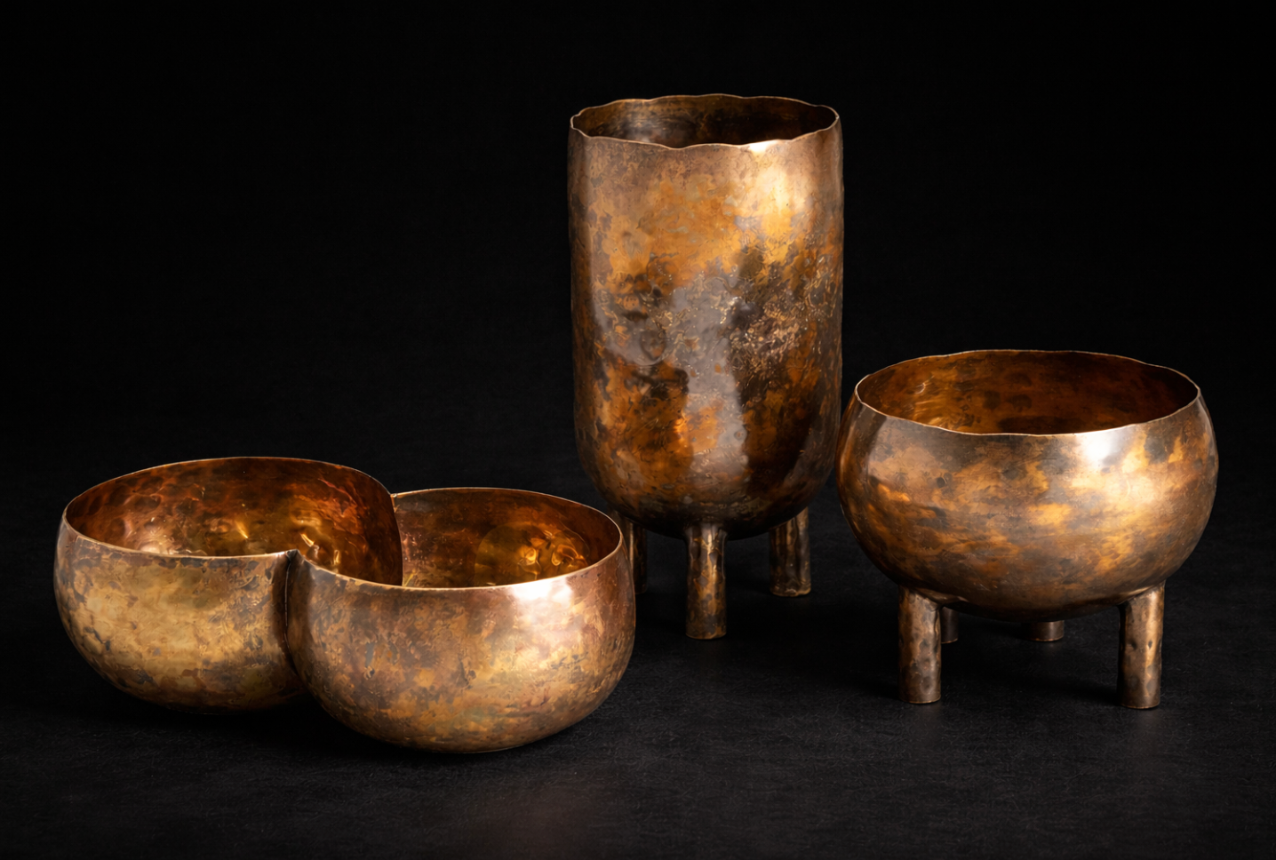 Alchemy Container - Burnt Brass - Short