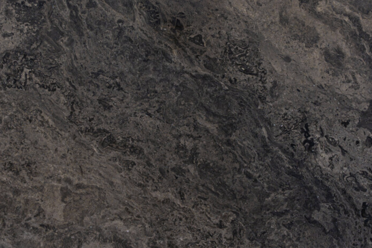 Mystic Brown Leather Travertine Slab