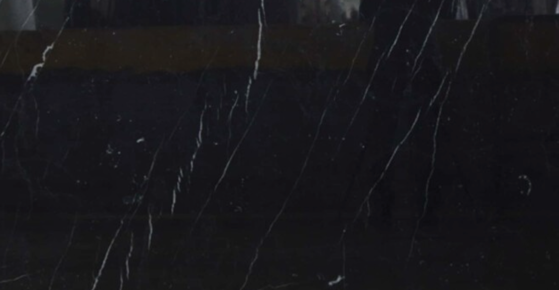 Negro Marquina Polished Marble Slab