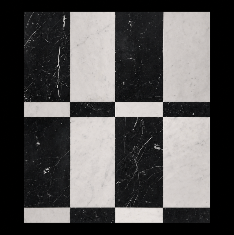 Verona in Carrara + Nero Marquina