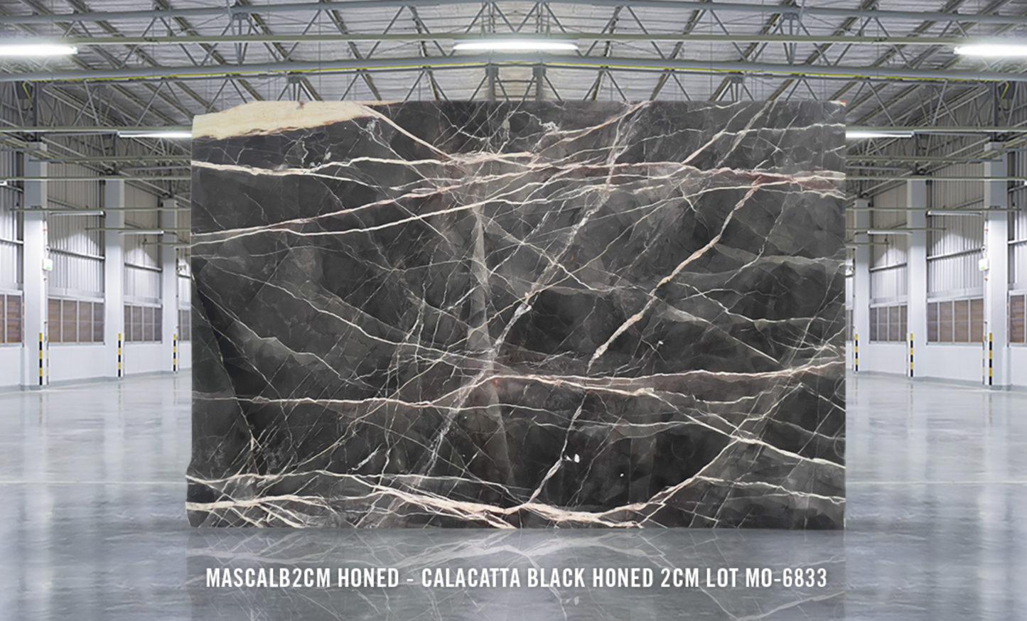 Calacatta Black Marble Slabs