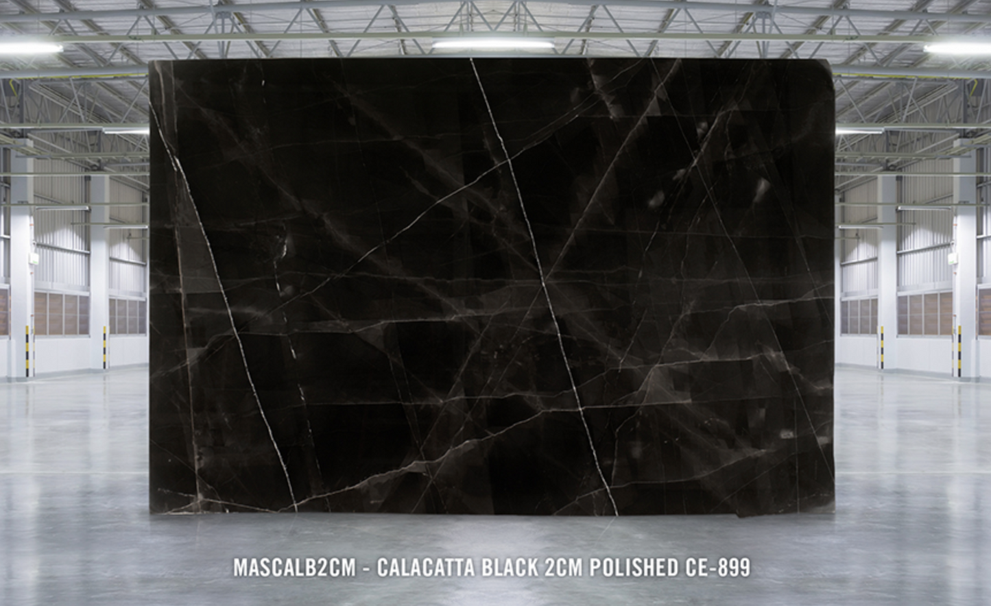 Calacatta Black Marble Slabs