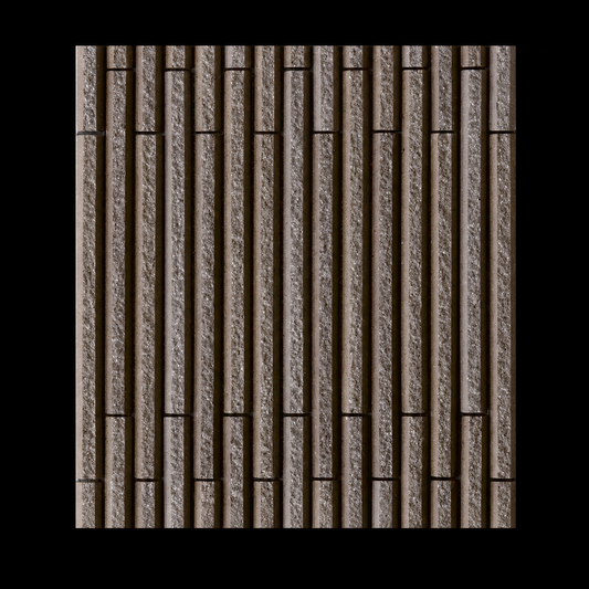 Hosowari Border- Light Brown