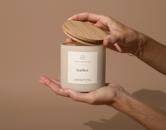 Leather Candle