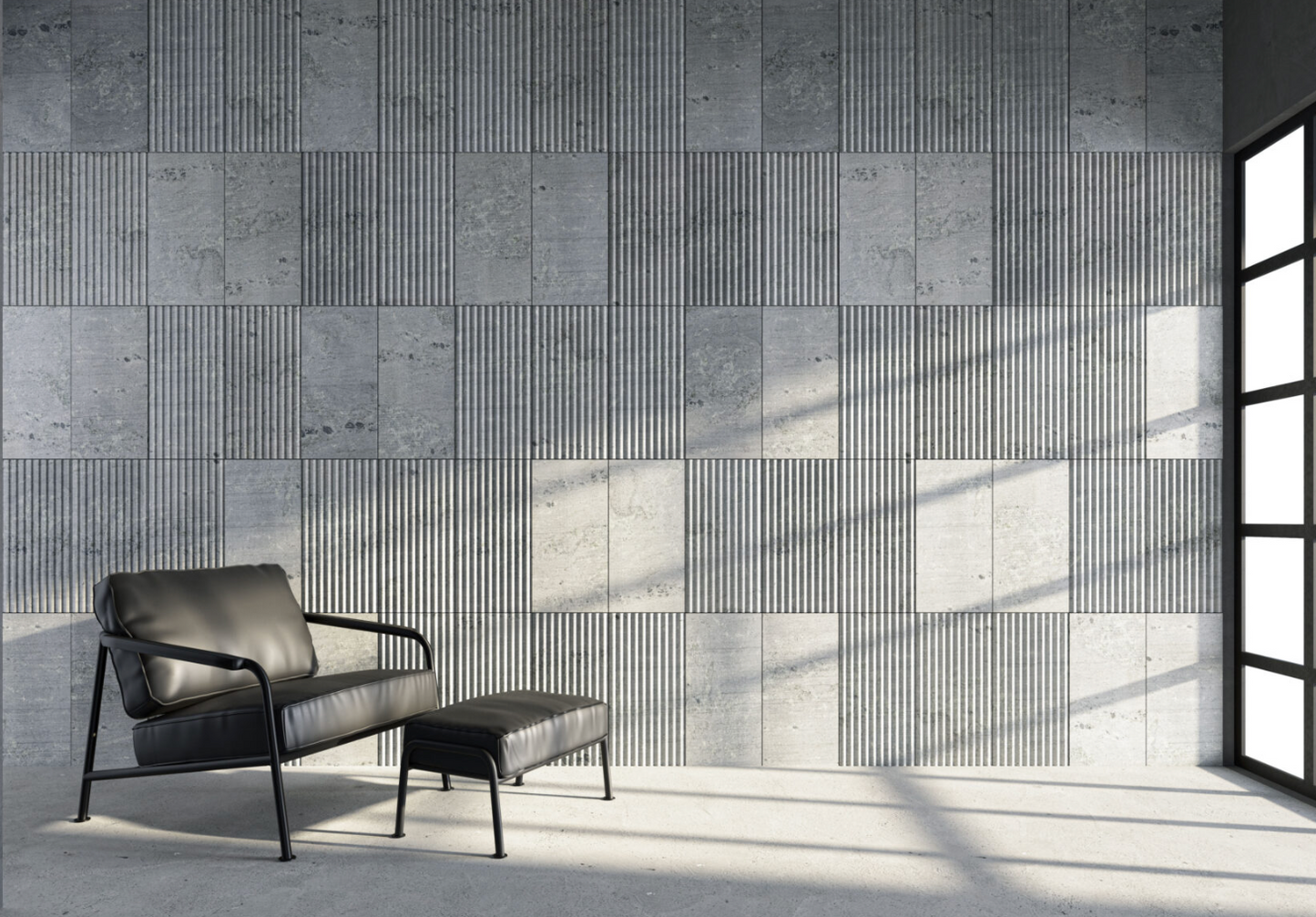 Waveform Stone Tile