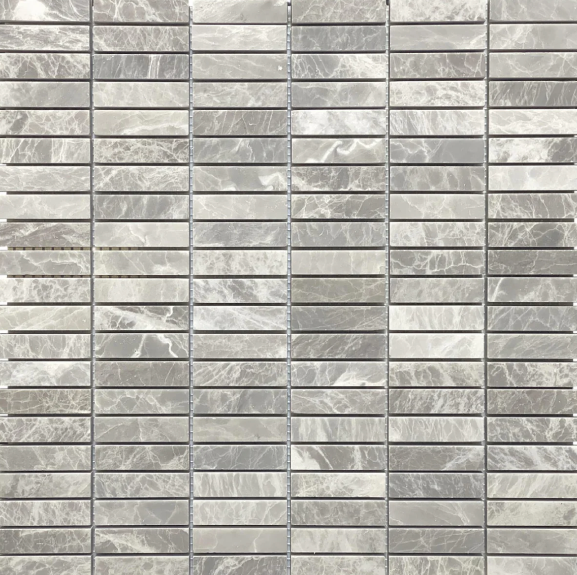 Northern Grey Velvet Honed Mosaic