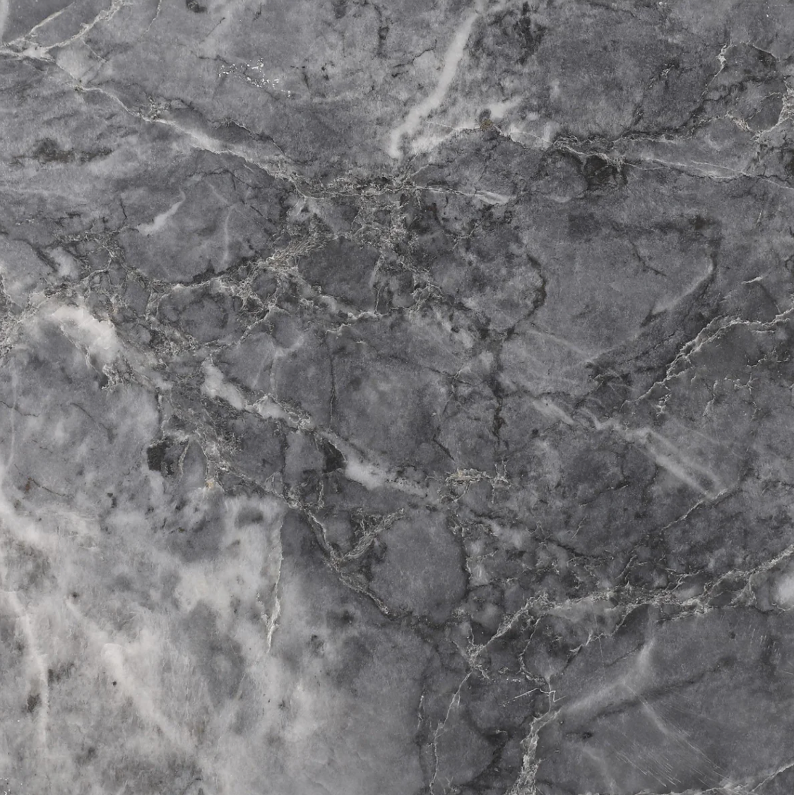 Stormy Black Honed 12" x 12" x 3/8" Marble Field Tile