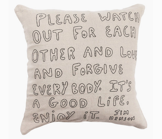 Love Everyone Pillow 24x24
