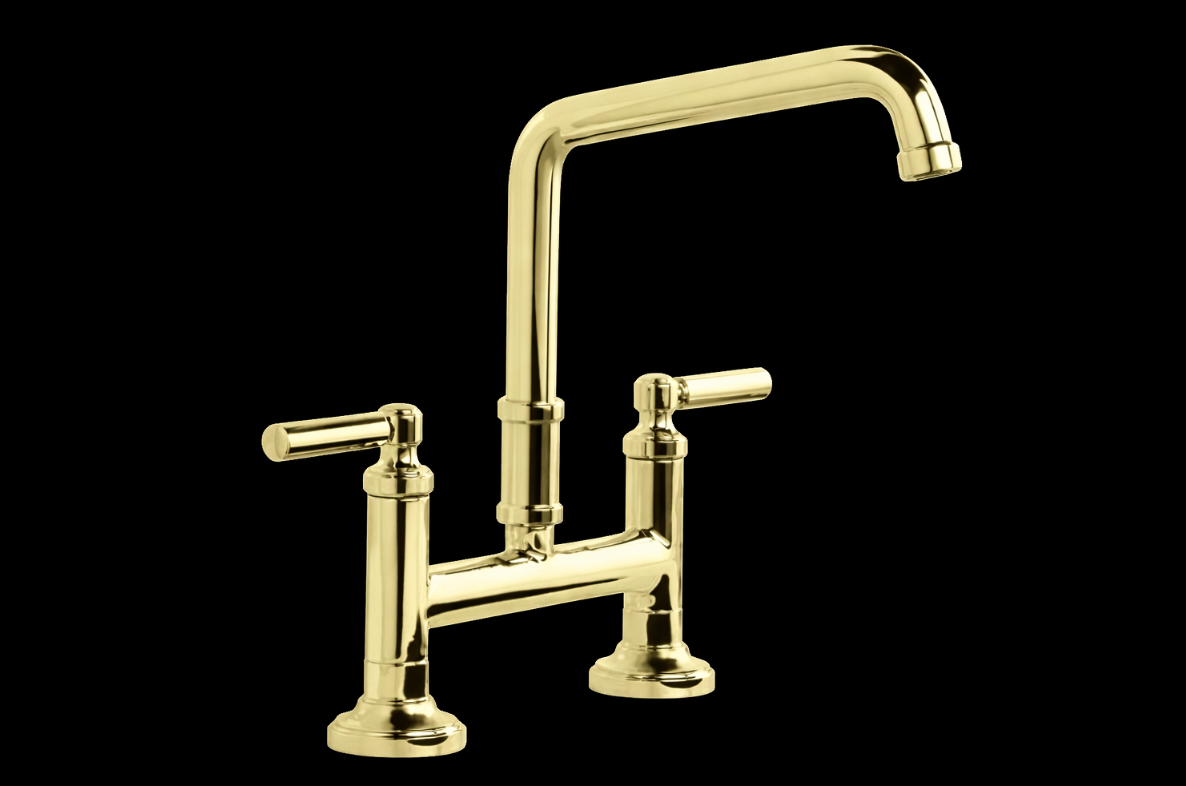 QUINCY™ Deck-Mount Bridge Faucet