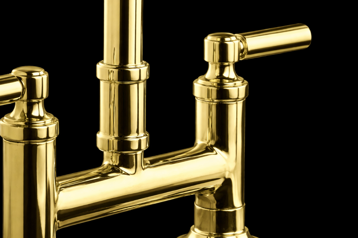 QUINCY™ Deck-Mount Bridge Faucet