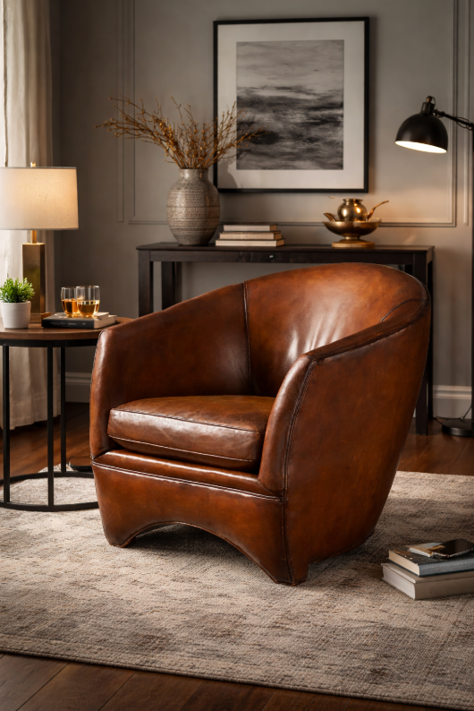 Leo Leather Chair
