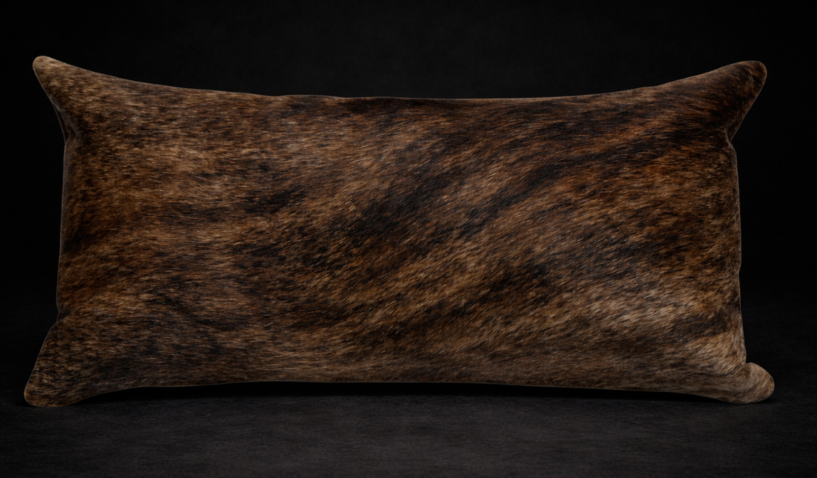 Natural Cowhide Pillow (Lumbar)