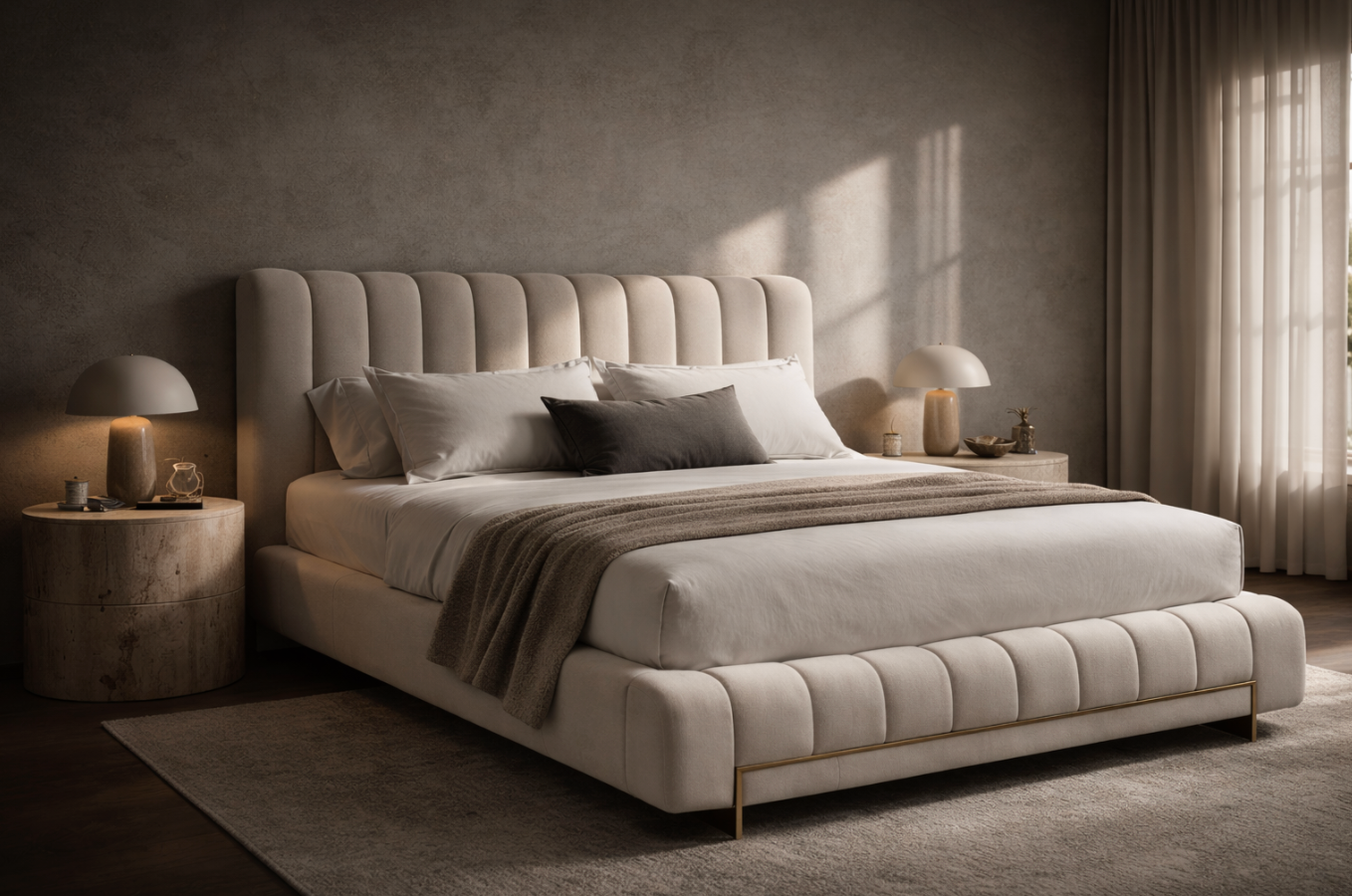 Well Balanced Queen Bed