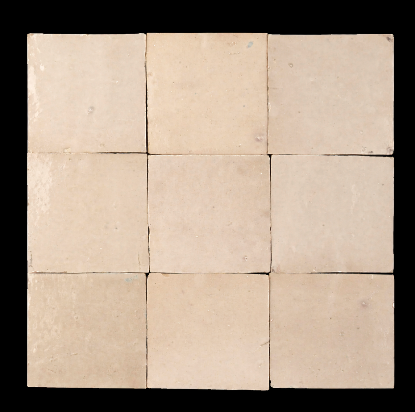 Zellige White Terracotta 4x4