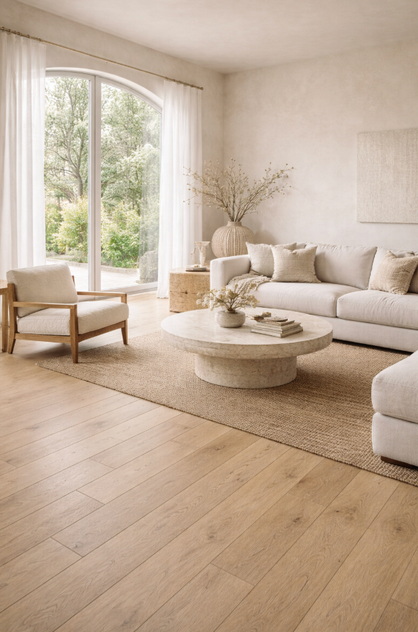 Lucca 7 – 1/2″ Natural/Rustic Engineered Hardwood