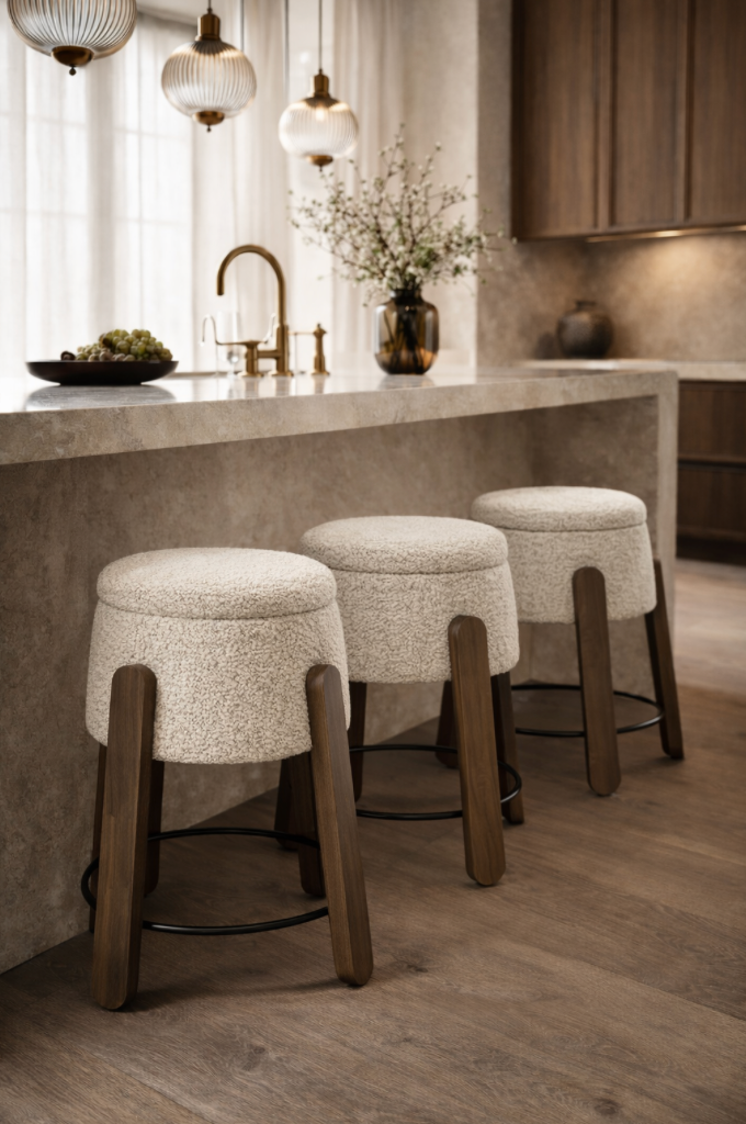 Lou Swivel Counter Stool