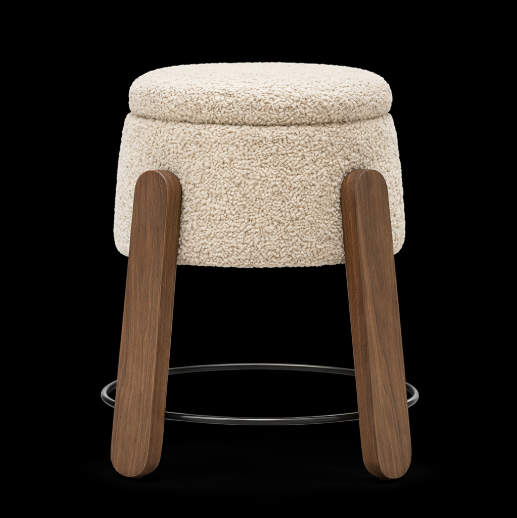 Lou Swivel Counter Stool