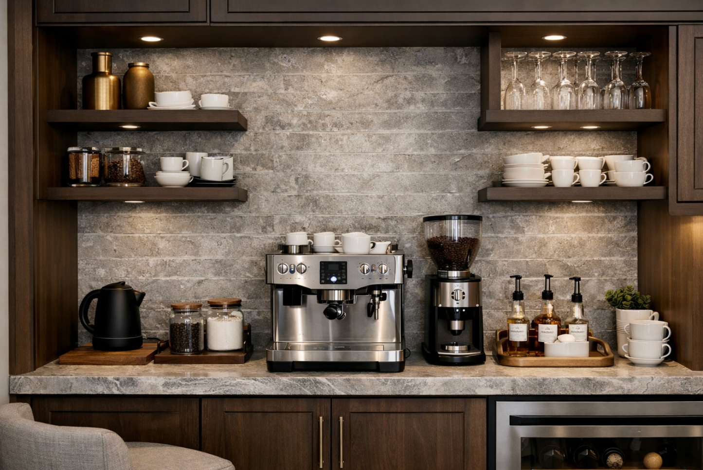 Azul Tundra  Chiseled Small 18x36