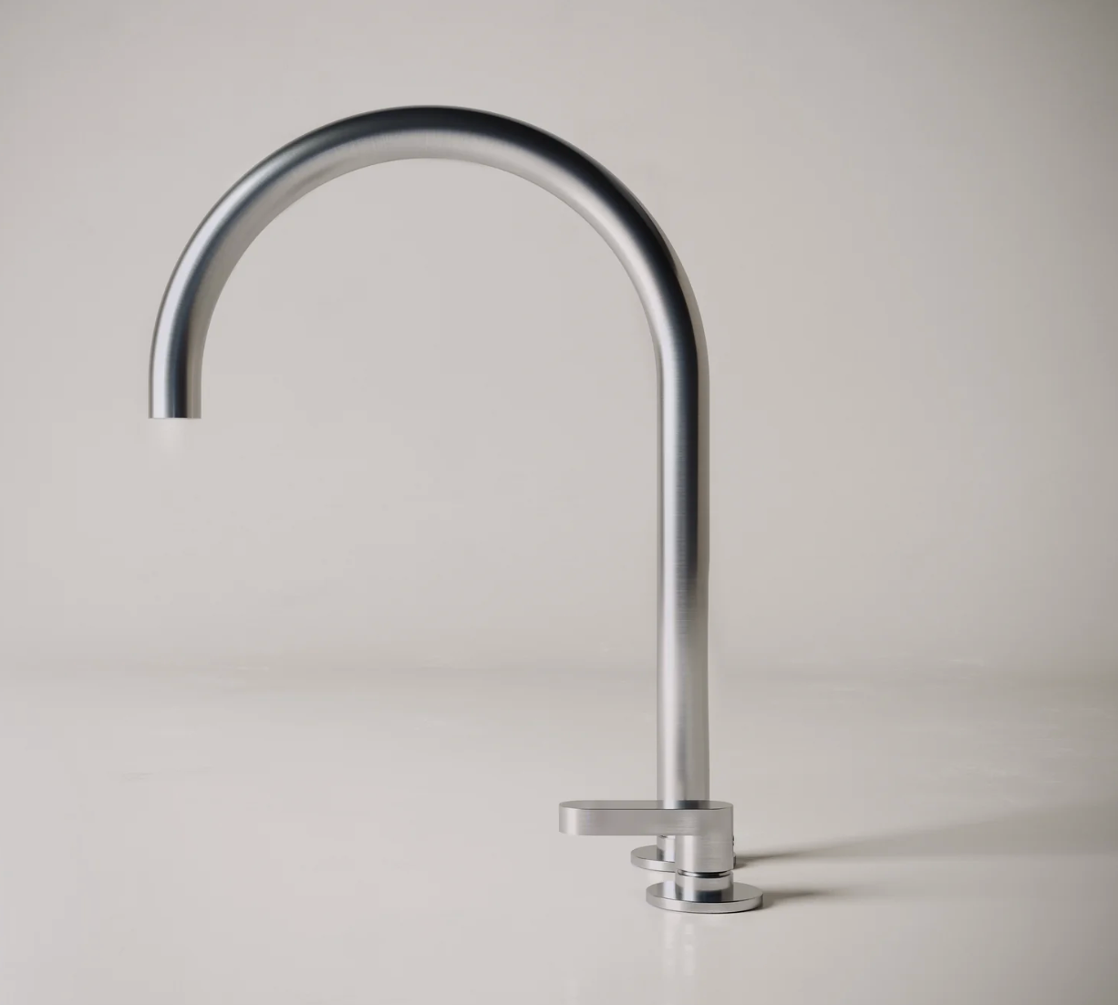 JP SET11.2 - Deck mounted mixer with spout