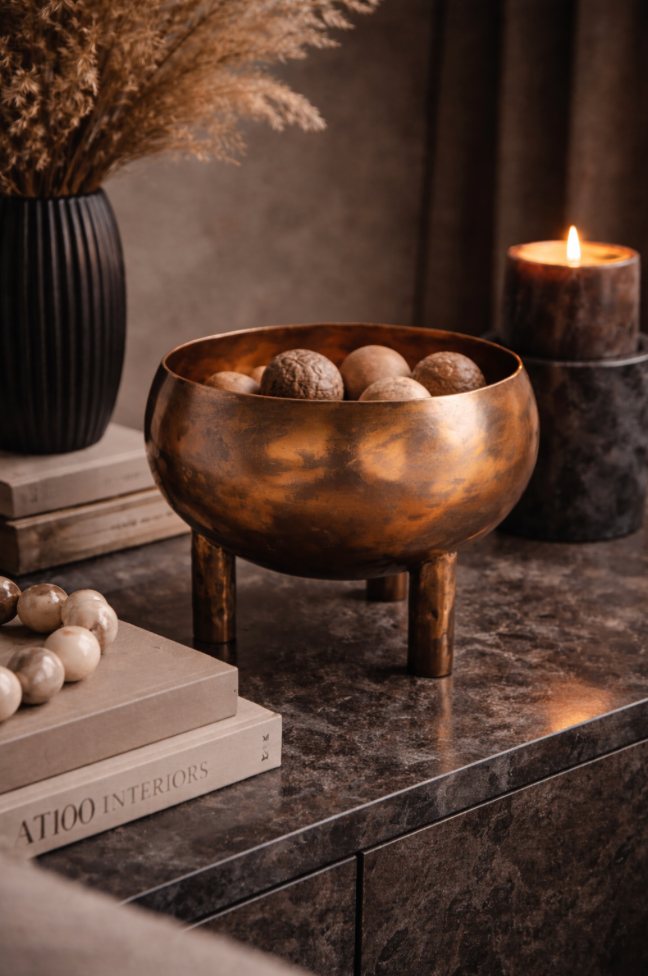 Alchemy Container - Burnt Brass - Short