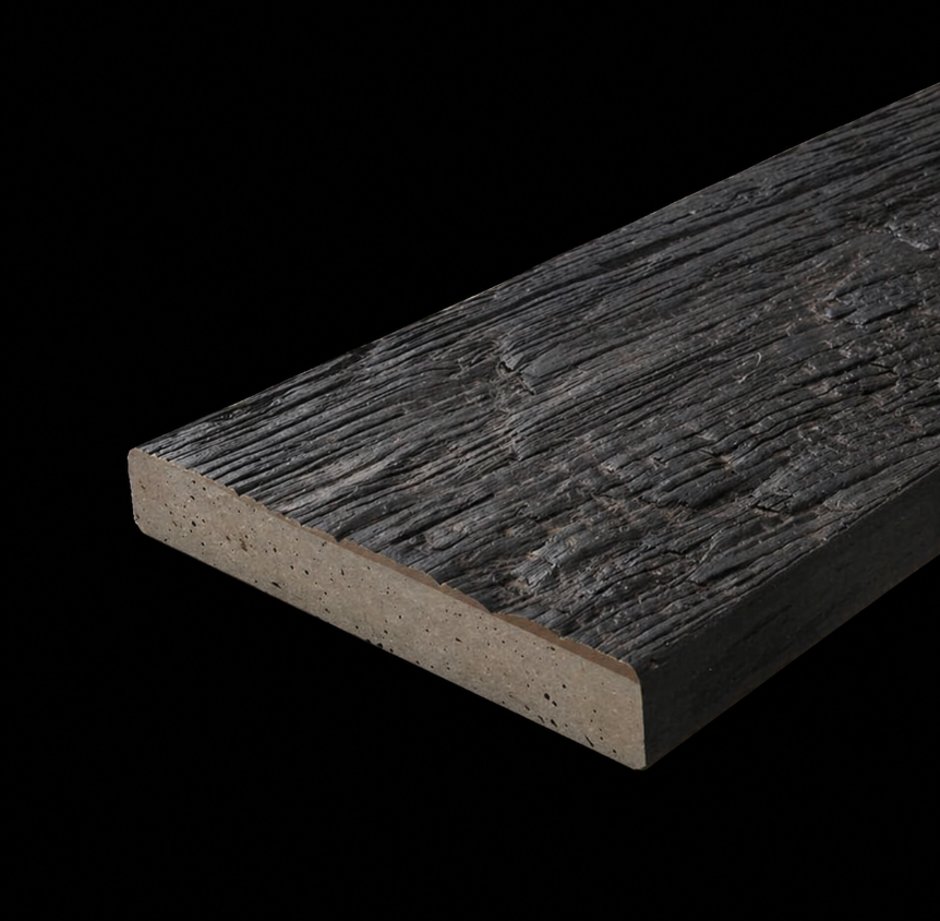 Weathered Oak 7-7/8″ Embered