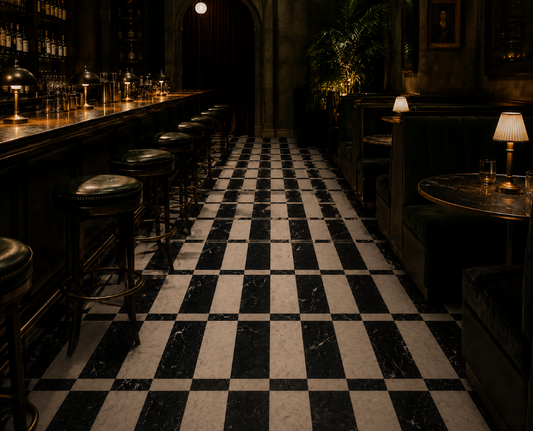 Verona in Carrara + Nero Marquina