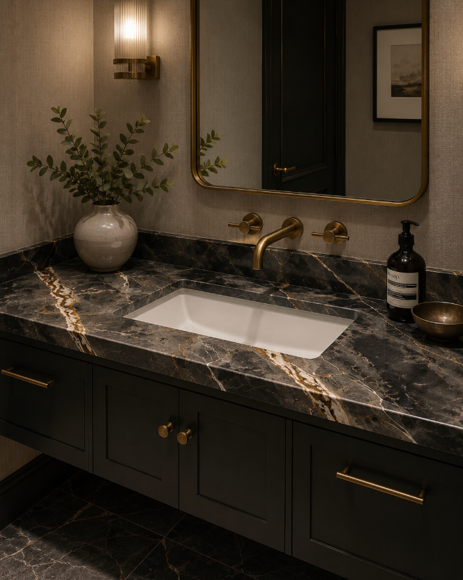 Bronze Fantasy Honed Slab