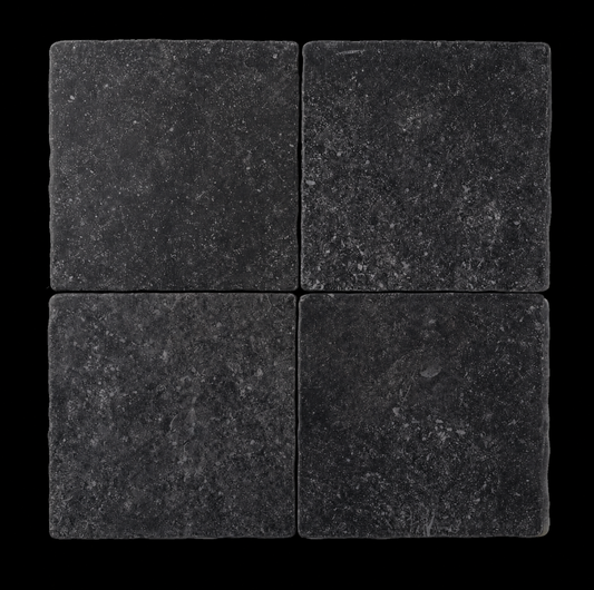 Flemish Bluestone Black 12x12 Tumbled Porcelain Tile